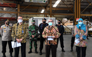 Sepuluh Juta Dosis Bahan Baku Vaksin Covid-19 Kembali Tiba di Indonesia
