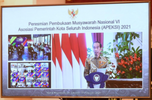 Buka Munas Apeksi, Jokowi Sebut Empat Langkah untuk Tangani Pandemi dan Dampak Covid-19