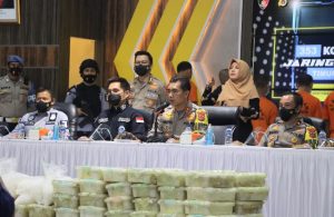 Ungkap Kasus Narkotika Jaringan Internasional, Polda Aceh Sita 353 Kg Sabu-sabu