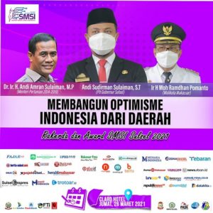 SMSI Sulsel Gelar Dialog Optimisme Indonesia, Hadirkan Amran Sulaiman