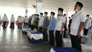 Wagub Sultra Lantik dan Kukuhkan Pengurus Daerah Dewan Masjid Indonesia Kolaka Utara
