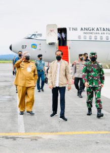 Presiden RI Joko Widodo Tiba Di Kendari, Ini Agendanya