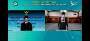 Dilantik secara Virtual Oleh Menteri Nadiem, Prof Zamrun Resmi Jabat Rektor UHO Kali Kedua