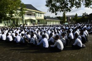 1.083 Pemuda Sulawesi Tenggara , Ikuti Seleksi Bintara TNI AD TA. 2021