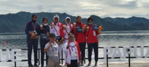 Provinsi Sulawesi Tenggara Raih Dua Medali Emas Cabor Dayung di PON XX Papua