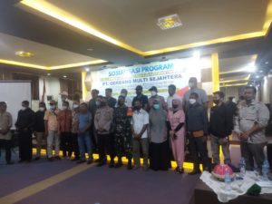 Bangun Sinergitas, PT. GMS Gelar Kegiatan Konsultasi Pasca Tambang dan Sosialisasi Pemberdayaan Masyarakat Laonti