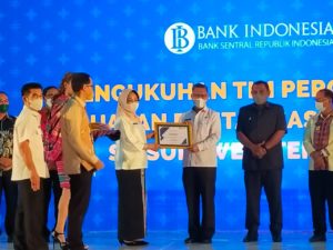 Terbaik dalam Digitalisasi dan Elektronifikasi Transaksi, Sulkarnain Kadir Raih Dua Penghargaan Bank Indonesia