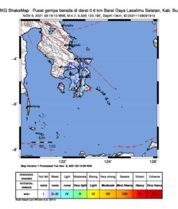 Gempa Tektonik 4,7 SR Guncang Lasalimu Selatan, Buton