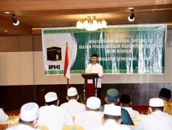 Wali Kota Kendari Hadiri Musda Ikatan Persaudaraan Haji Indonesia