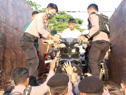 Hari Kedua Ramadhan, Satlantas Polres Kendari Amankan 43 Unit Sepeda Motor yang Terlibat Balapan Liar