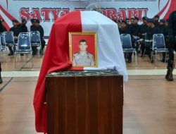 Jenazah IPDA Imam Agus, Anggota Brimob yang Meninggal dalam Pengamanan Unjuk Rasa Dimakamkan di Mandailing Natal