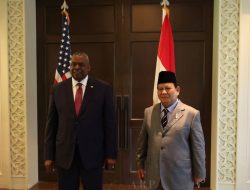 Bertemu Menhan AS, Prabowo Apresiasi Dukungan AS Bagi ASEAN