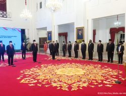 Resmi Dilantik Presiden, Ini Daftar Menteri dan Wamen Baru di Kabinet Indonesia Maju
