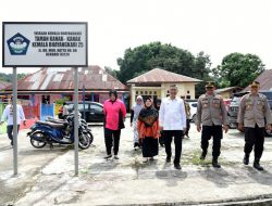 Tinjau Gedung TK Kemala Bhayangkari, Wali Kota Kendari Minta Dikmudora Percepat Proses Rehab