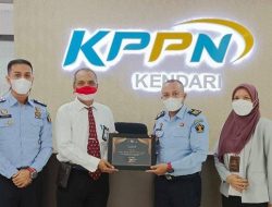 KPPN Berikan Penghargaan Peringkat Pertama IKPA kepada Rutan Kelas II B Unaaha