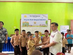 Hari Anak Nasional, PT GKP Gelar Lomba untuk Siswa Sekolah Dasar di Wawonii Tenggara