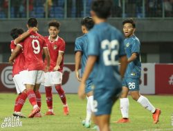 Menang Telak Atas Brunei 7-0, Indonesia Tempel Thailand di Grup A Piala AFF U-19 2022