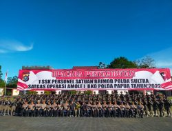 Wakapolda Sultra Sambut 1 SSK Brimobda Polda Sultra yang Telah Bertugas Selama 6 Bulan di Papua