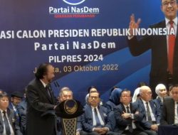 Resmi Usung Anies Baswedan Sebagai Capres, Surya Paloh: Kepentingan Negara Diatas Kepentingan Partai