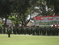 98 Orang Prajurit Naik Pangkat, Ini Pesan Dandim 1417/Kendari