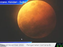 Gerhana Bulan Total Dapat Disaksikan di Kota Kendari, Kepala BMKG Kendari: Puncak GBT pada Pukul 18.59 WITA