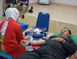 Satbrimob Polda Sultra Gelar Donor Darah, Kombes Adarma: Bentuk Kepedulian Korps Brimob Terhadap Masyarakat