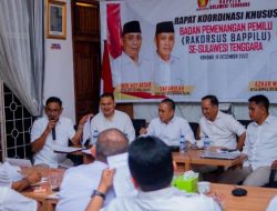 Panaskan Mesin Jelang Pemilu, Gerindra Sultra Gelar Rakorsus Bappilu