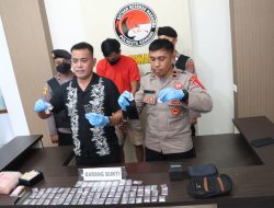 Edarkan 80 Paket Sabu-sabu, Seorang Pengedar Ditangkap Polisi di Rumah Kos