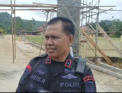 Batalyon C Pelopor Satbrimobda Polda Sultra Lakukan Pembenahan, Kompol Aris Ralang: Fokus Kami Pembangunan Barak Personel