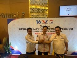 Steven Stenly Resmi Dilantik Sebagai Ketua DPW Pemuda Perindo Sultra