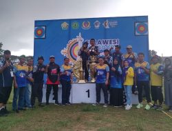 Perpani Kota Kendari Rebut Juara Umum dalam Kejuaraan Panahan Piala Gubernur Sultra dan Piala Bepeka Archery 2023
