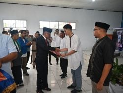 Usai Shalat Hari Raya Idul Fitri 1444 H, Kemenkumham Sultra Serahkan Remisi Kepada 1.620 WBK Lapas dan Rutan Se Sultra