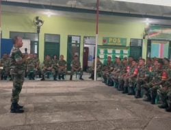 Dandim 1417/Kendari Himbau Prajurit TNI AD Jangan Mudah Terprovokasi dan Ambil Tindakan Sendiri