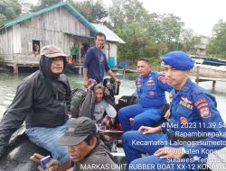 Marnit Polairud Konawe Evakuasi Dua Pengantar Wisatawan yang Hilang di Perairan Pulau Labengki, Begini Kondisinya