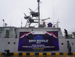 Bank Indonesia Gunakan Kapal Perang KRI Kakap 811 Gelar ERB 2023 ke Wakatobi