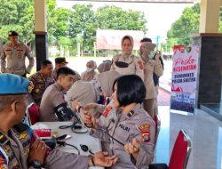 Bid Dokkes Polda Sultra Gelar Pemeriksaan Kesehatan Untuk Personel Kepolisian di Mapolda Sultra