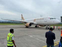 Maskapai Super Jet Air Resmi Mengudara di Provinsi Sultra, Ketua Kadin: Sultra Semakin Maju