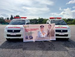 PT Tiran Indonesia Serahkan Dua Unit Mobil Ambulance Untuk Dua Kecamatan di Kabupaten Konawe Utara