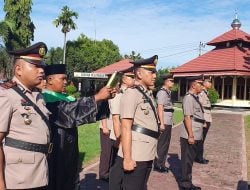 Kasat Lantas Polres Konsel Dan 4 Kapolsek Jajaran Berganti, Kapolres Konsel : Jabatan Adalah Amanah