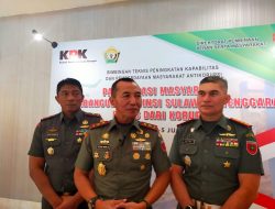 Pangdam XIV/ Hasanuddin Mayjen TNI Totok Imam Santoso : Korupsi Itu Merugikan Diri Sendiri, Orang Lain, Negara Dan Bangsa, Jadi Mari Tanamkan Budaya Anti Korupsi