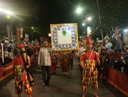 Tarian Lulo, Tenun dan Kalo Sara Meriahkan Pawai Karnaval Budaya APEKSI XVI 2023 di Makassar