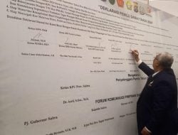 Dihadiri Forkompinda, Polda Sultra Deklarasi Pemilu Damai