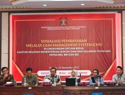Kemenkumham Sultra Gelar Sosialisasi Cash Management System di Lingkungan Satker Kemenkumham