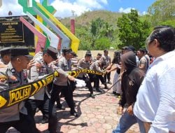 Persiapan Pengamanan Pemilu 2024, Polres Buton Gelar Latihan Sispamkota