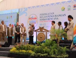 Buka Pameran Kebencanaan Bulan PRB 2023, Sekda Provinsi Sultra Paparkan Makna Slogan Sultra Posanggu, Indonesia Mokora