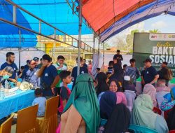 Peduli Warga Lingkar Tambang, PT WIN Bekerjasama Yayasan Sahabat Mu’adz Indonesia Gelar Bakti Sosial