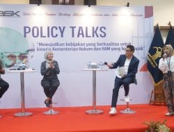 Badan Strategi Kebijakan Hukum dan HAM Gelar Policy Talks Untuk Mewujudkan Kebijakan yang Berkualitas
