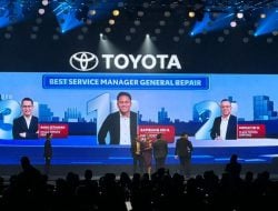 Ranu Setiawan dari Kalla Toyota Kendari Raih Top 3 Best National Service Manager General Repair di Toyota Dealer Convention 2024