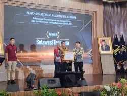 Rakornis BSK Kumham 2024, Kanwil Kemenkumham Sultra Raih Penghargaan Terbaik ke II Pada Kategori Pelaksanaan SPAK dan SPKP Tahun 2023