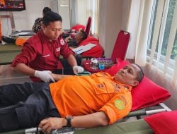 Peringati HUT Basarnas Ke 52, KPP Kendari Gelar Aksi Sosial Donor Darah